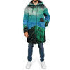 Emerald Canyon Zip Cloak - Vaporwave Clothing - Aesthetic Clothing