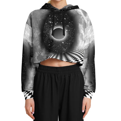 Fever Dream Cropped Hoodie - Vaporwave Clothing - Aesthetic Clothing