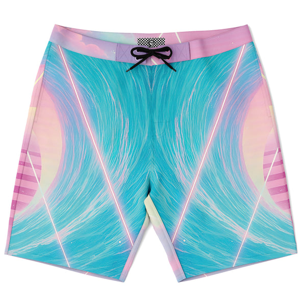 Grid Tide Board Shorts