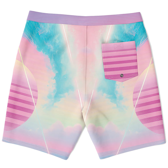Grid Tide Board Shorts