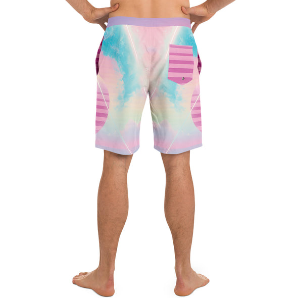 Grid Tide Board Shorts