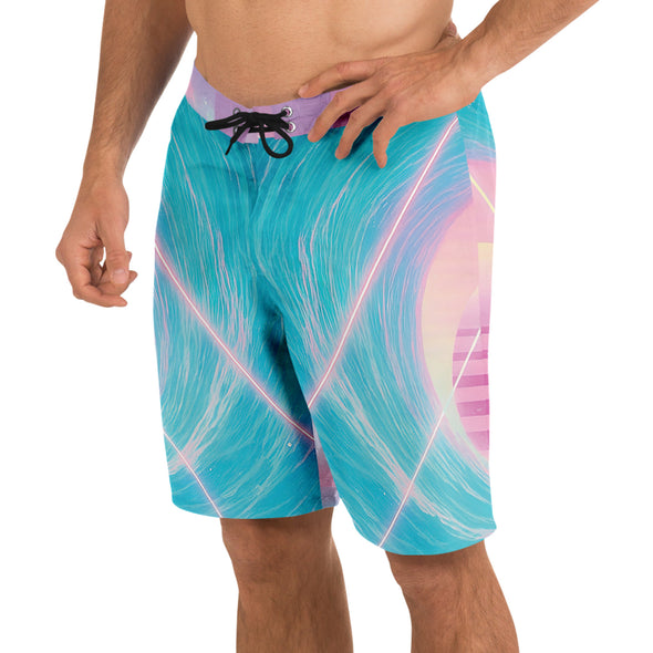Grid Tide Board Shorts