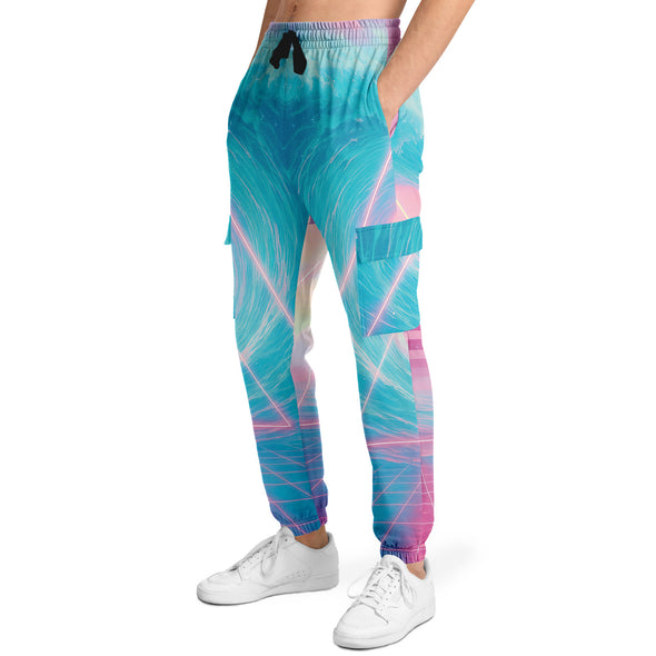 Grid Tide Cargo Joggers
