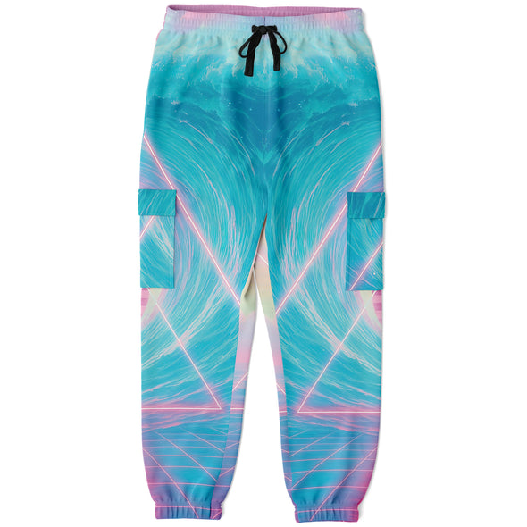 Grid Tide Cargo Joggers