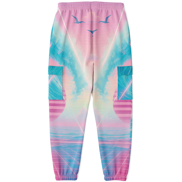 Grid Tide Cargo Joggers