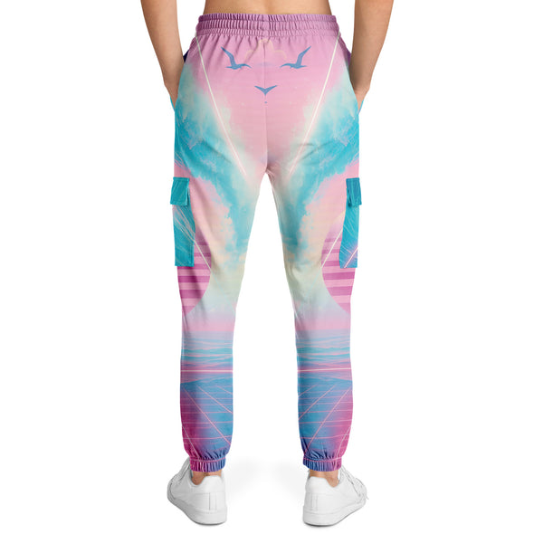 Grid Tide Cargo Joggers