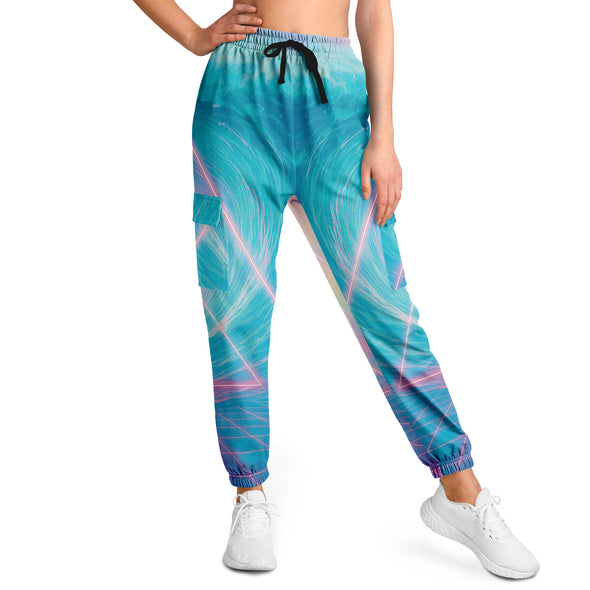 Grid Tide Cargo Joggers