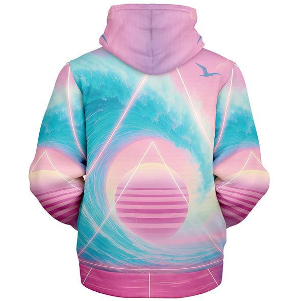 Grid Tide Sherpa Hoodie