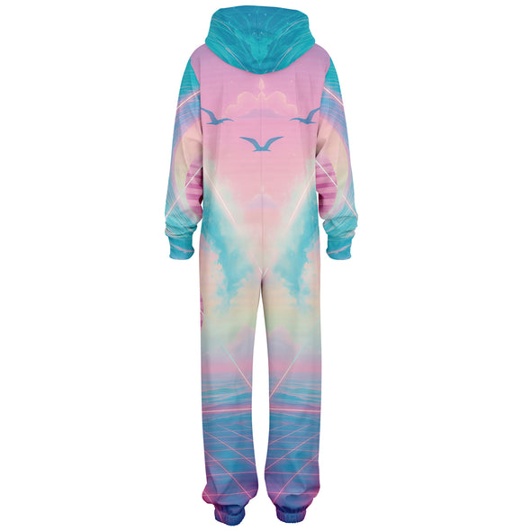 Grid Tide Jumpsuit