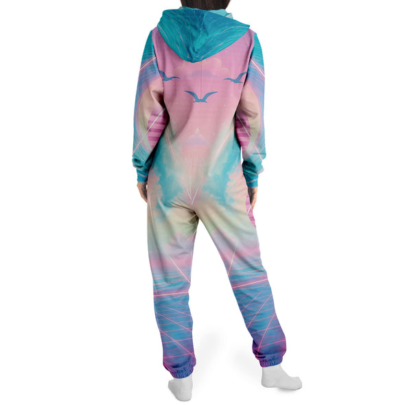 Grid Tide Jumpsuit
