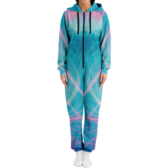 Grid Tide Jumpsuit