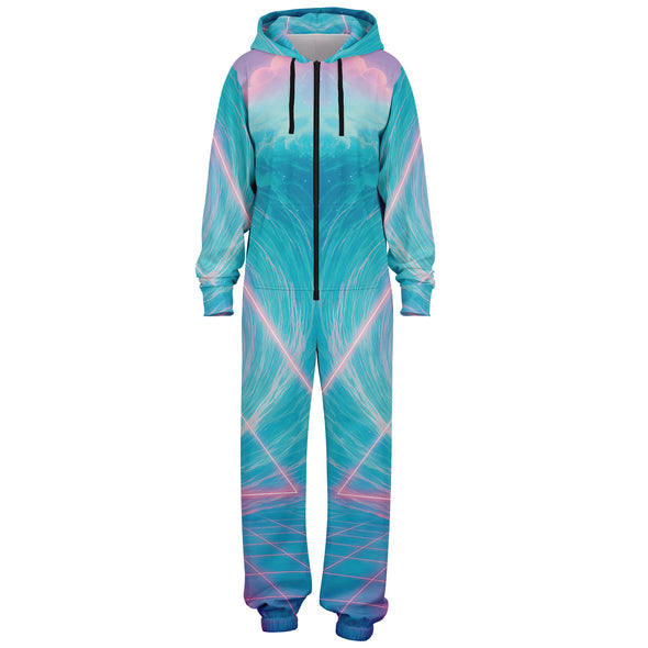 Grid Tide Jumpsuit