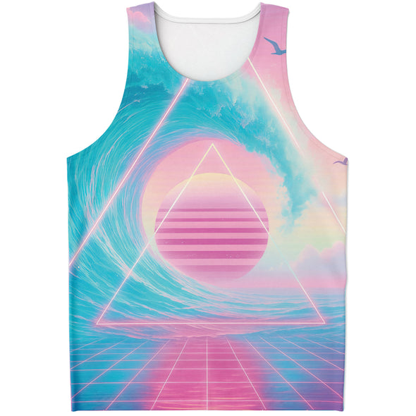 Grid Tide Tank Top