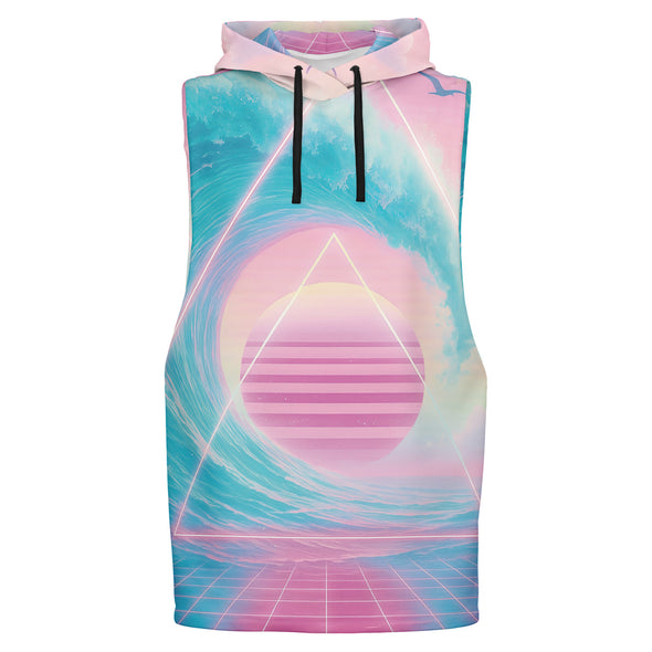 Grid Tide Tank Hoodie