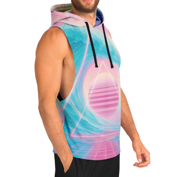 Grid Tide Tank Hoodie