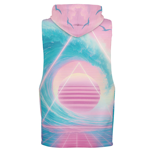 Grid Tide Tank Hoodie