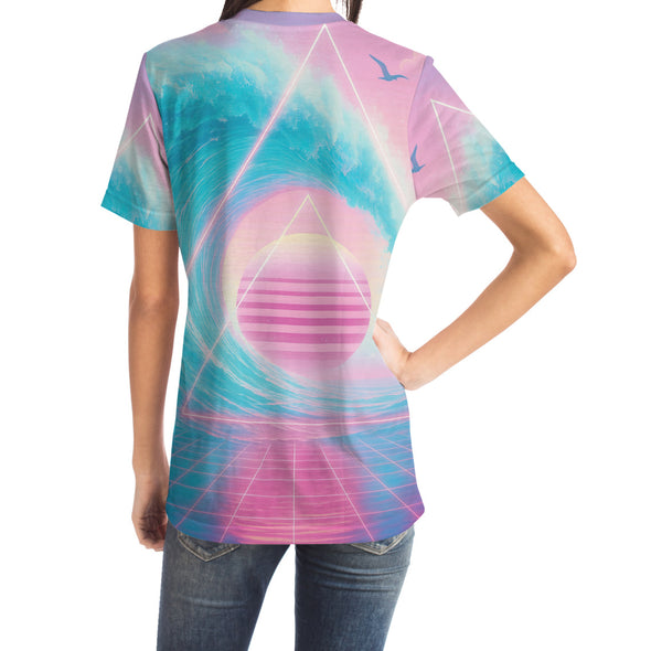 Grid Tide Tee