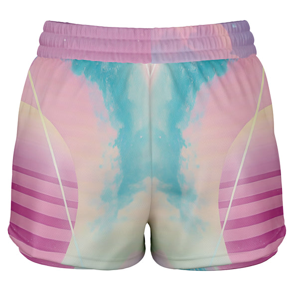 Grid Tide Women's 2-in-1 Shorts