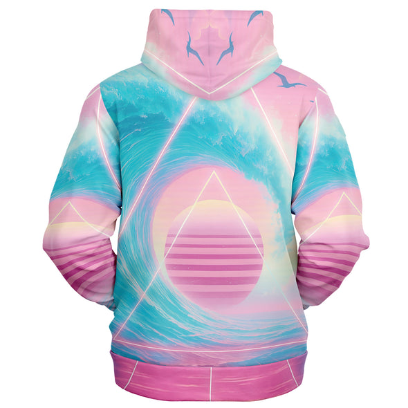 Grid Tide Zip Hoodie