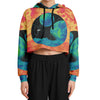 Juncture Cropped Hoodie - Vaporwave Clothing - Aesthetic Clothing