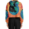 Juncture Cropped Hoodie - Vaporwave Clothing - Aesthetic Clothing