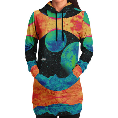 Juncture Hoodie Dress - Vaporwave Clothing - Aesthetic Clothing