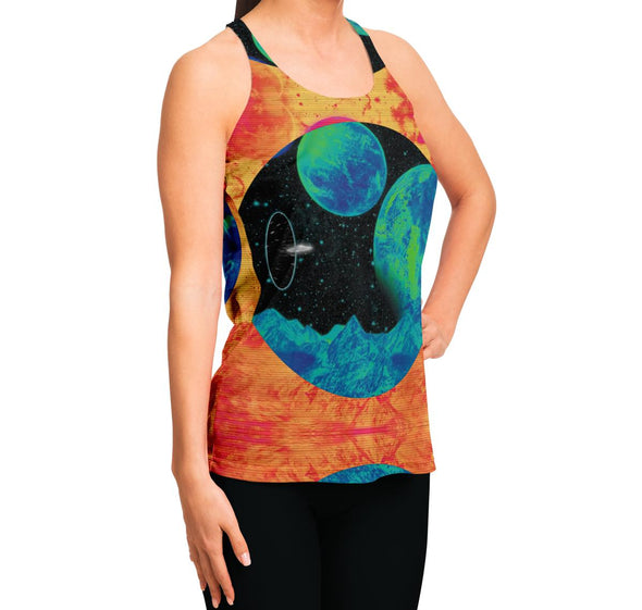 Juncture Racerback Tank Top - Vaporwave Clothing - Aesthetic Clothing