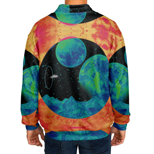 Juncture Varsity Jacket - Vaporwave Clothing - Aesthetic Clothing