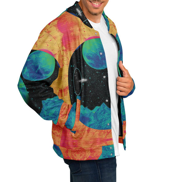 Juncture Varsity Jacket - Vaporwave Clothing - Aesthetic Clothing