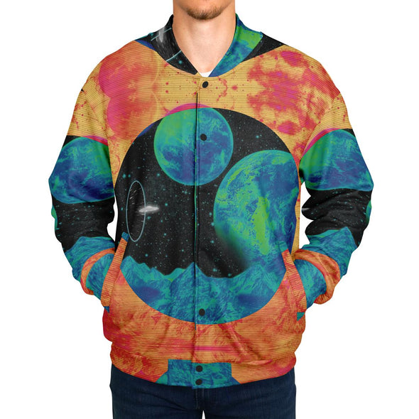 Juncture Varsity Jacket - Vaporwave Clothing - Aesthetic Clothing