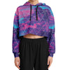 Liminal Cropped Hoodie - Vaporwave Clothing - Aesthetic Clothing