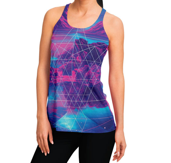 Liminal Racerback Tank Top - Vaporwave Clothing - Aesthetic Clothing