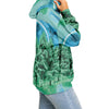 Minty Wonderland Heavy Hoodie - Vaporwave Clothing - Aesthetic Clothing