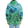 Minty Wonderland Heavy Hoodie - Vaporwave Clothing - Aesthetic Clothing