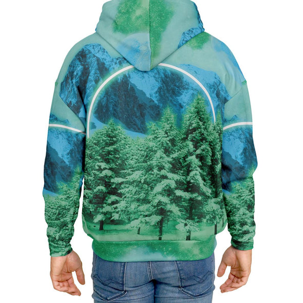 Minty Wonderland Heavy Hoodie - Vaporwave Clothing - Aesthetic Clothing