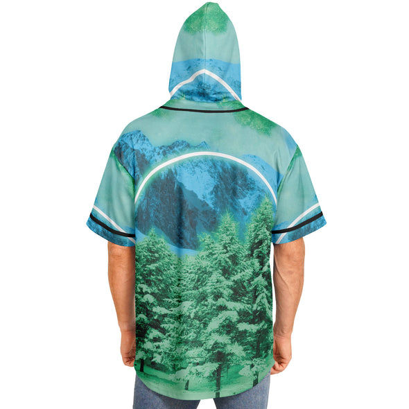 Minty Wonderland Hooded Jersey