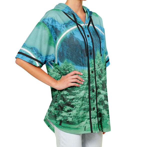 Minty Wonderland Hooded Jersey
