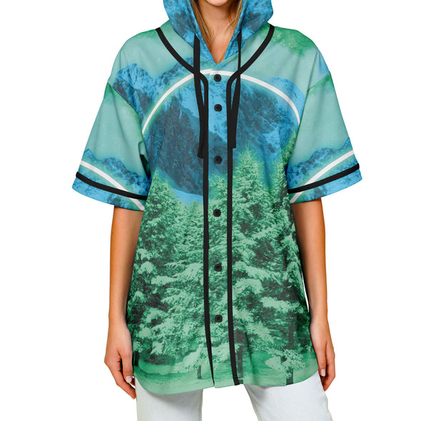 Minty Wonderland Hooded Jersey