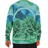Minty Wonderland Sweatshirt - Vaporwave Clothing - Aesthetic Clothing