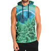 Minty Wonderland Tank Hoodie - Vaporwave Clothing - Aesthetic Clothing