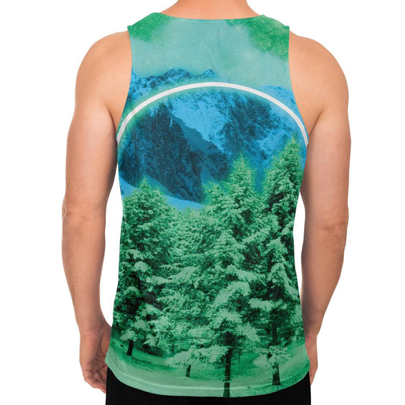 Minty Wonderland Tank Top - Vaporwave Clothing - Aesthetic Clothing