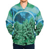 Minty Wonderland Varsity Jacket - Vaporwave Clothing - Aesthetic Clothing