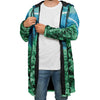 Minty Wonderland Zip Cloak - Vaporwave Clothing - Aesthetic Clothing