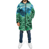 Minty Wonderland Zip Cloak - Vaporwave Clothing - Aesthetic Clothing