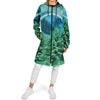 Minty Wonderland Zip Cloak - Vaporwave Clothing - Aesthetic Clothing