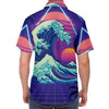 Neonami Button Down Shirt - Vaporwave Clothing - Aesthetic Clothing