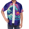 Neonami Button Down Shirt - Vaporwave Clothing - Aesthetic Clothing