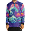 Neonami Long Sleeve Polo - Vaporwave Clothing - Aesthetic Clothing