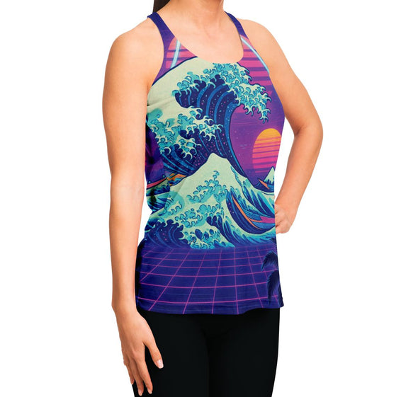Neonami Racerback Tank Top - Vaporwave Clothing - Aesthetic Clothing