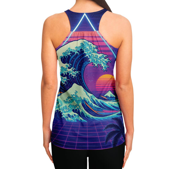 Neonami Racerback Tank Top - Vaporwave Clothing - Aesthetic Clothing